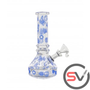 COOL PINEAPPLE MINI BEAKER BLUE 6inch